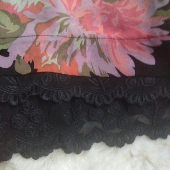 Maeve • Anthropologie Mesh Floral Dress - Picture 8 of 9